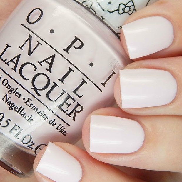 OPI 快乾Gel甲郊效果 - HRL31 Let's Be Friends! by Hello Kitty